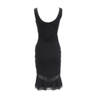 Christian Dior Kleid aus Baumwolle in Schwarz