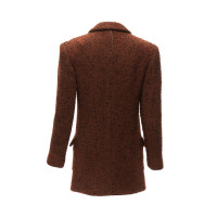 Chanel Blazer Wool in Brown