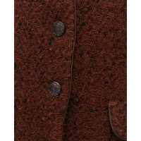 Chanel Blazer Wool in Brown