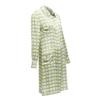 Chanel Robe en Coton en Vert