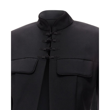 Christian Dior Blazer aus Wolle in Schwarz