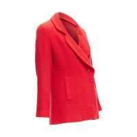 Chanel Blazer aus Wolle in Rot