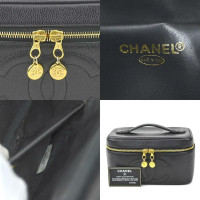 Chanel Vanity Case en Cuir en Noir