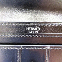 Hermès Béarn Leather in Black