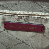 Michael Kors Shoulder bag Leather in Bordeaux