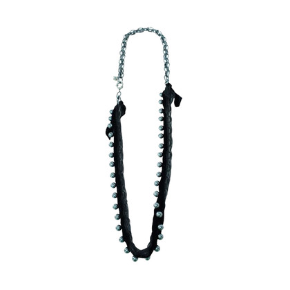 Lanvin Kette aus Perlen in Schwarz