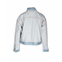 Helmut Lang Jacket/Coat Cotton in Blue
