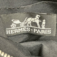 Hermès Deauville Canvas in Zwart
