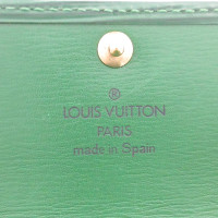 Louis Vuitton Täschchen/Portemonnaie aus Leder in Grün