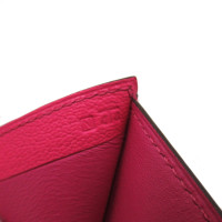 Hermès Bag/Purse Leather in Fuchsia