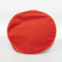 Hermès Sac Polochon aus Canvas in Rot