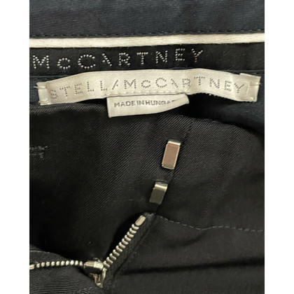 Stella McCartney Paire de Pantalon en Coton en Noir