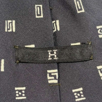 Hermès Accessoire aus Seide in Schwarz
