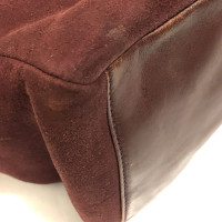 Loewe Shoulder bag Suede in Brown