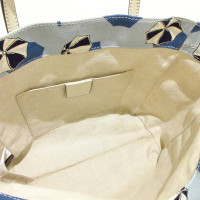 Gucci Tote Bag aus Canvas in Blau