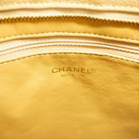 Chanel Shopping Tote en Cuir en Beige