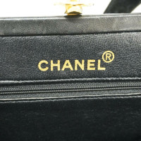Chanel Matelassée en Coton en Noir