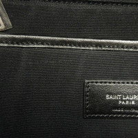 Yves Saint Laurent Rucksack aus Canvas in Schwarz