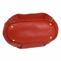 Prada Vitello Daino Leather in Red
