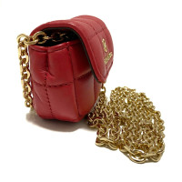 Michael Kors Shoulder bag Leather in Red