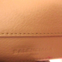 Balenciaga Papier aus Leder in Fuchsia