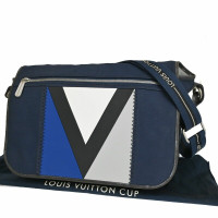 Louis Vuitton Duo Messenger Canvas in Blauw