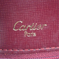 Cartier Must de Cartier aus Leder in Bordeaux