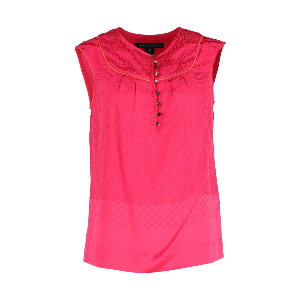 Marc Jacobs Top Silk in Pink