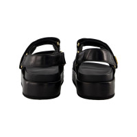 Tory Burch Sandals Leather in Black