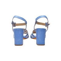 Maryam Nassir Zadeh Sandals Leather in Blue
