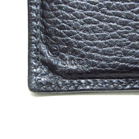 Gucci Täschchen/Portemonnaie aus Canvas in Schwarz