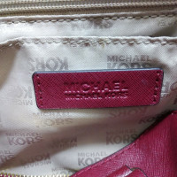 Michael Kors Handtasche aus Leder in Bordeaux
