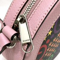 Gucci Psychedelic Bag aus Leder in Fuchsia