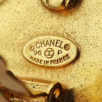Chanel Oorbel Geelgoud in Goud