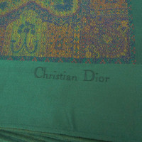 Dior Sjaal Wol in Groen