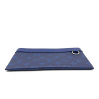 Louis Vuitton Discovery Leer in Blauw