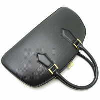 Louis Vuitton Handtasche aus Leder in Schwarz