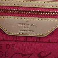 Louis Vuitton Neverfull aus Canvas in Braun