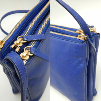 Céline Trio Bag Leather in Blue