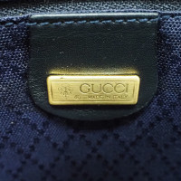 Gucci Sac à bandoulière en Toile en Bleu