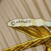 Hermès Carré 90x90 aus Seide in Beige