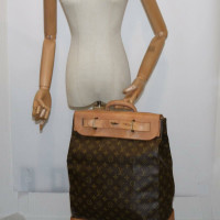 Louis Vuitton Steamer Bag Canvas in Brown