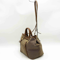 Prada Handbag Canvas in Brown