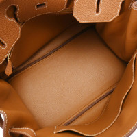 Hermès Birkin Bag Leer in Goud