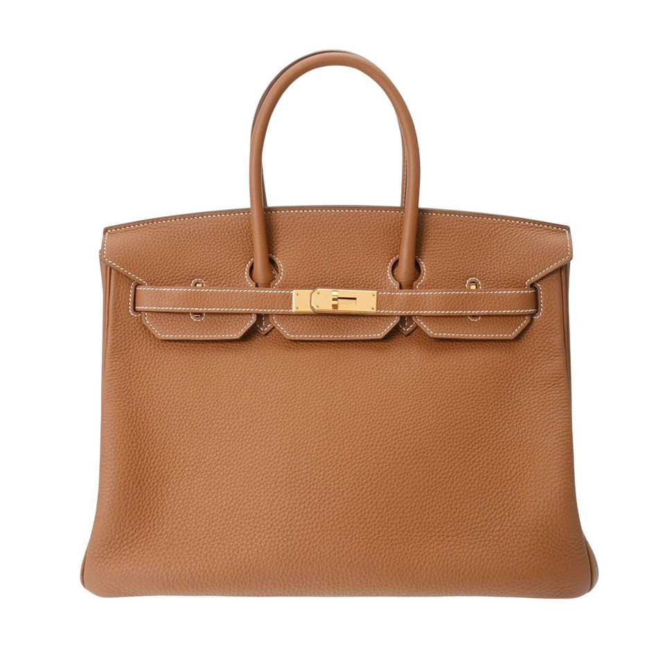 Hermès Birkin Bag Leer in Goud