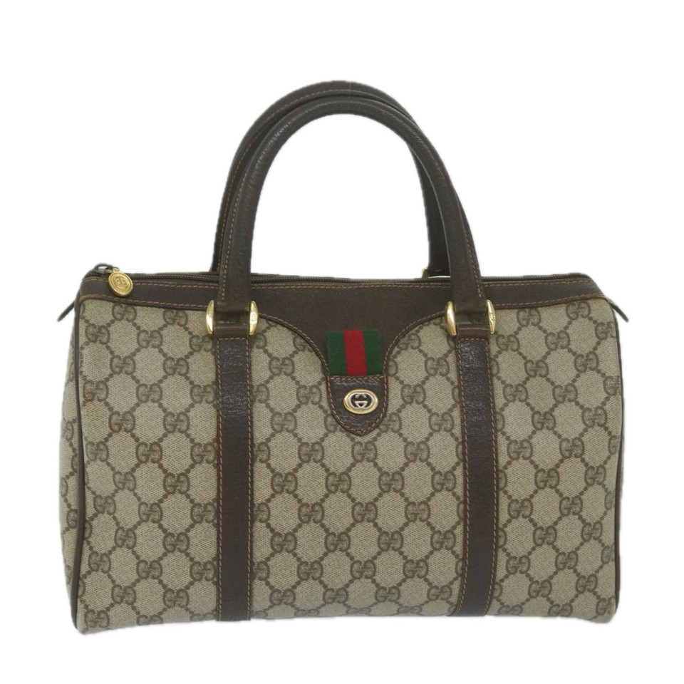 Gucci Travel bag Canvas in Beige