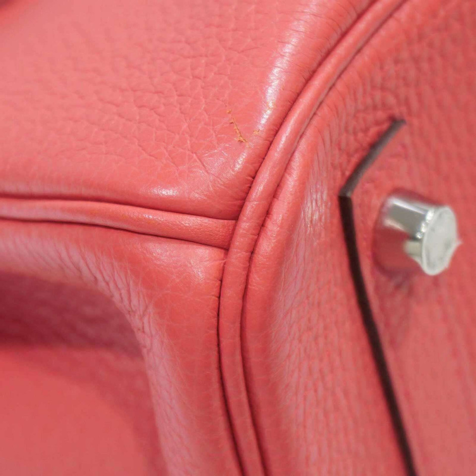 Hermès Birkin Bag 30 Leer in Rood