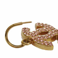 Chanel Ohrring aus Vergoldet in Fuchsia