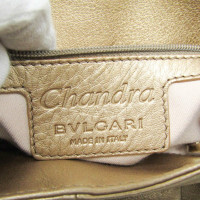 Bulgari Chandra Bag aus Leder in Gold