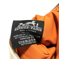 Hermès Bolide aus Canvas in Beige
